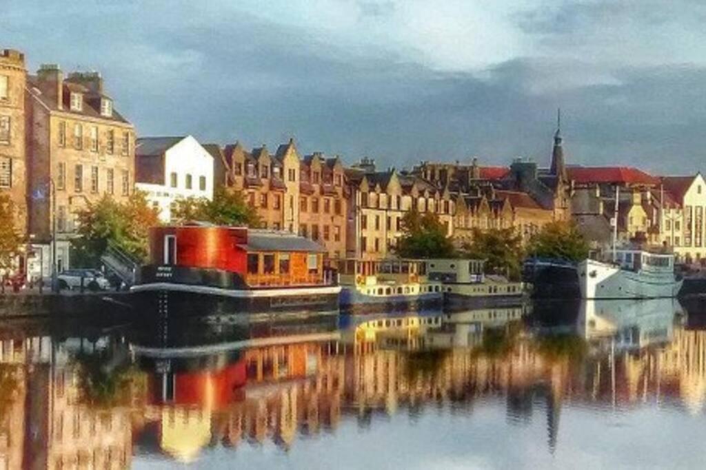 My Waterfront Apartment, Views Over Water Of Leith エディンバラ エクステリア 写真